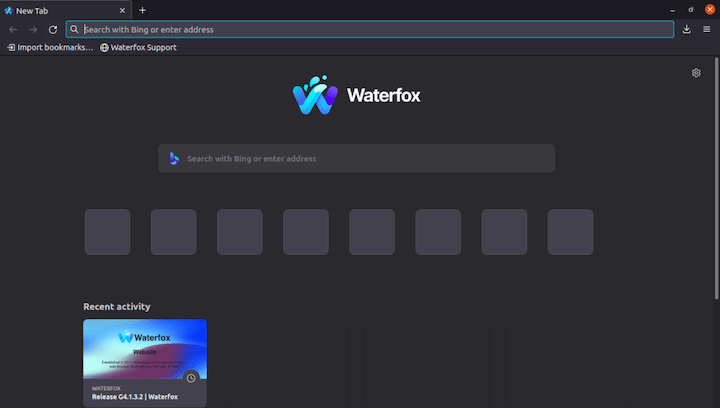 Install Waterfox Browser on Ubuntu 22.04 LTS Jammy Jellyfish