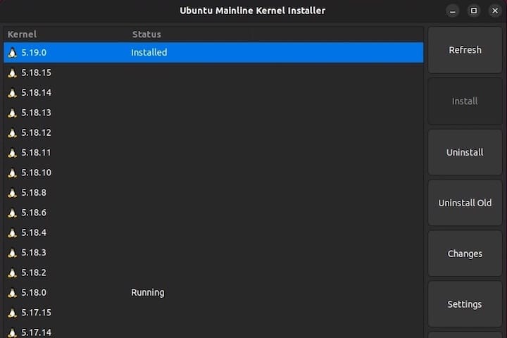 Install Linux Kernel 5.19 on Ubuntu 22.04 LTS Jammy Jellyfish
