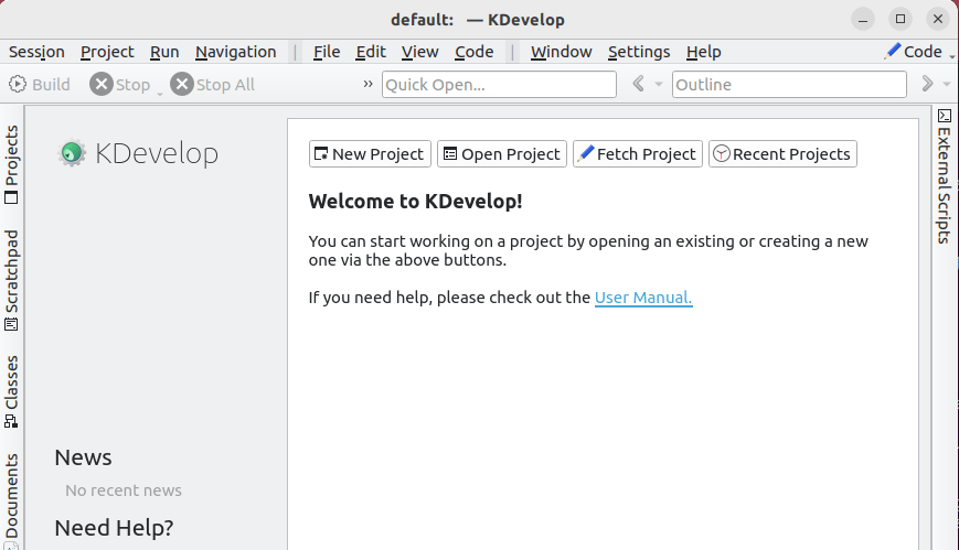 Install KDevelop on Ubuntu 22.04 LTS Jammy Jellyfish