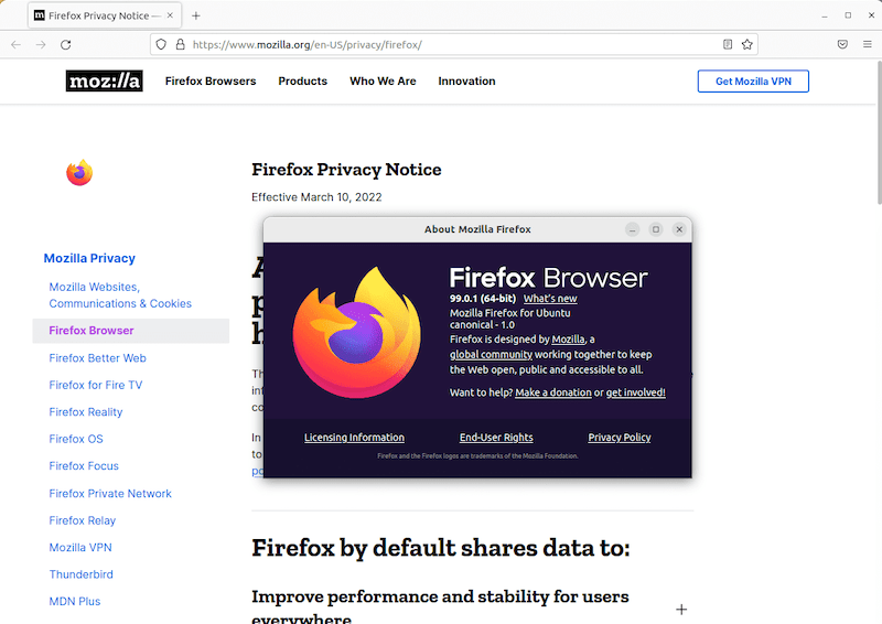 Install Firefox on Manjaro
