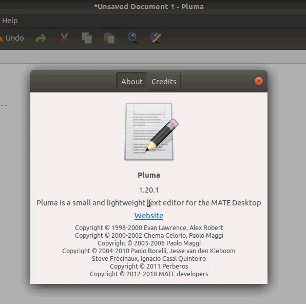 Install Pluma Text Editor on Linux Mint 21 Vanessa