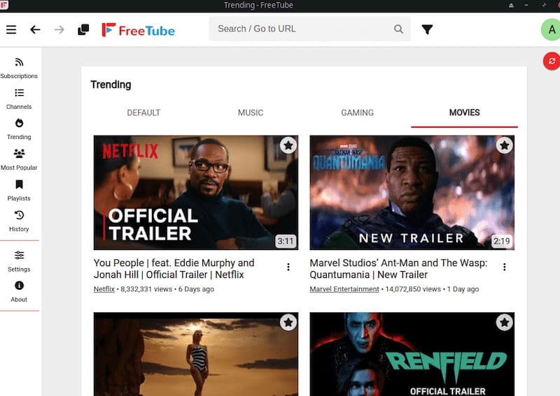 FreeTube 0.19.0 download the new