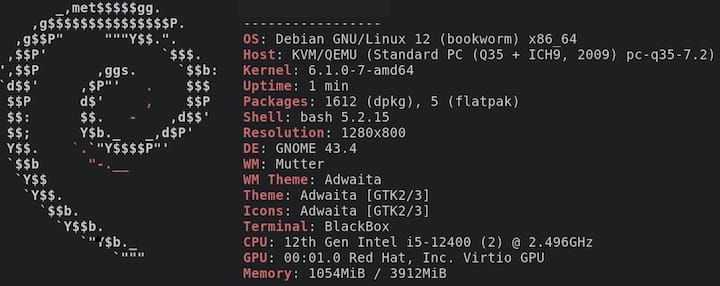 Install Neofetch on Debian 12 Bookworm