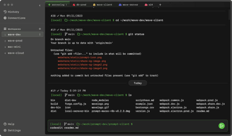 How To Install Wave Terminal on Ubuntu 22.04 LTS - idroot