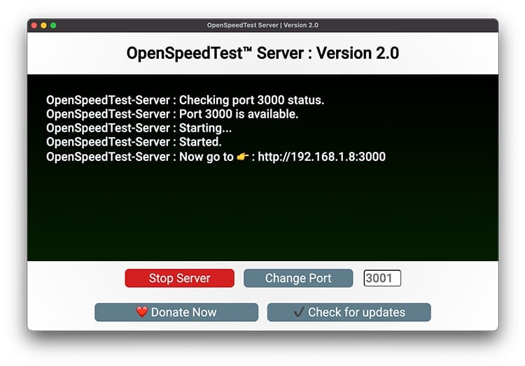 Install OpenSpeedTest on Ubuntu 22.04 Jammy Jellyfish
