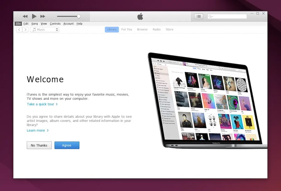 Install iTunes on Ubuntu