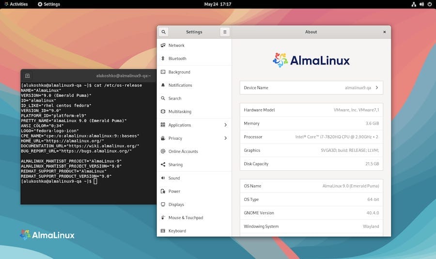 Install Gnome on AlmaLinux 9