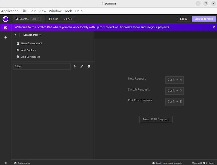 Install Insomnia on AlmaLinux 9