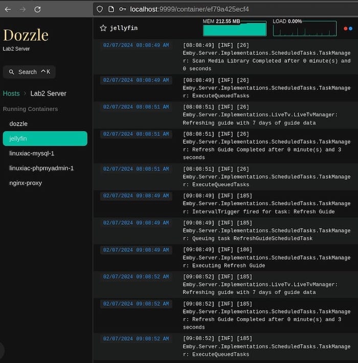 Install Dozzle on Ubuntu 24.04 LTS
